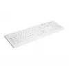 Teclado Contour Design Active Key AK-C8100F-FUS-W/GE médico RF Wireless QWERTZ Alemán Blanco