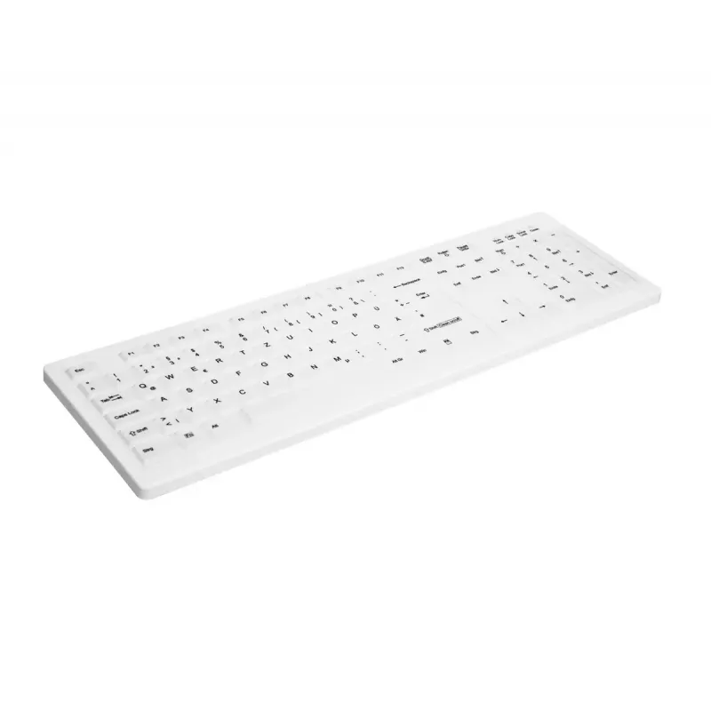 Teclado Contour Design Active Key AK-C8100F-FUS-W/GE médico RF Wireless QWERTZ Alemán Blanco