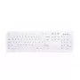Teclado Contour Design Active Key AK-C8100F-FUS-W/GE médico RF Wireless QWERTZ Alemán Blanco