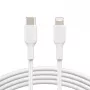 Cable BELKIN Lightning a USB-C 1 m Blanco