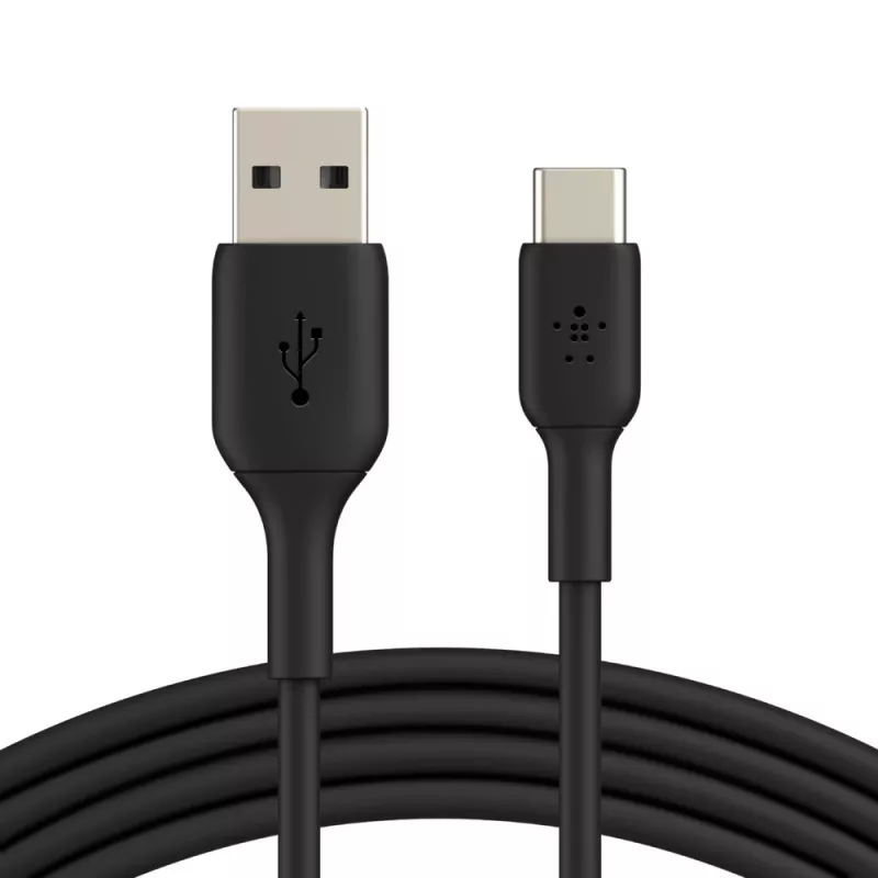 Cable USB Belkin CAB001BT1MBK 1m USB A USB C Negro