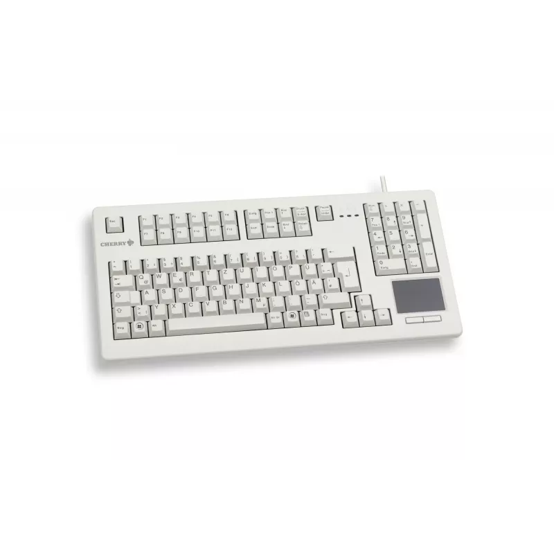 Teclado CHERRY TouchBoard G80-1190 Universal USB QWERTZ Alemán Gris