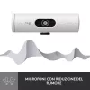 Webcam Logitech Brio 500 Full HD 4MP USB-C Blanca