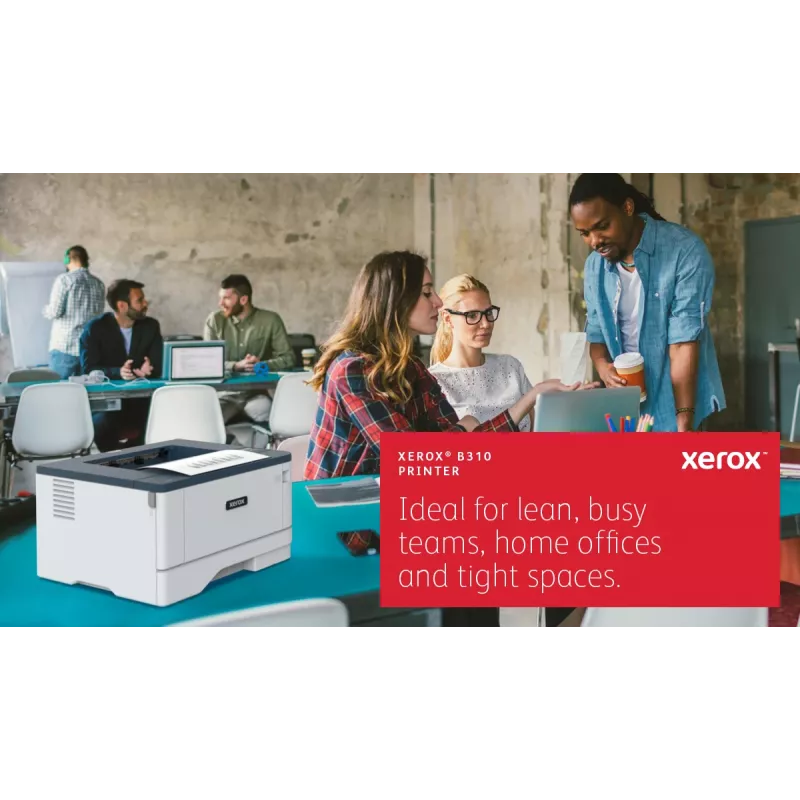 Xerox B310 A4 40ppm impresora inalámbrica dúplex PS3 PCL5e/6 2 bandejas total 350 hojas