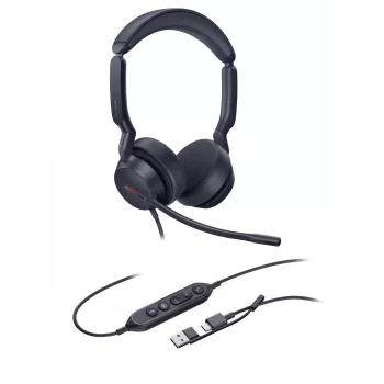 Auriculares Yealink UH44 Dual Teams USB-C/A