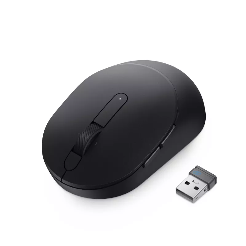 Ratón DELL Pro Plus Compact - MS5120W - negro, ambidiestro, óptico, RF Wireless + Bluetooth, 1600 DPI, negro