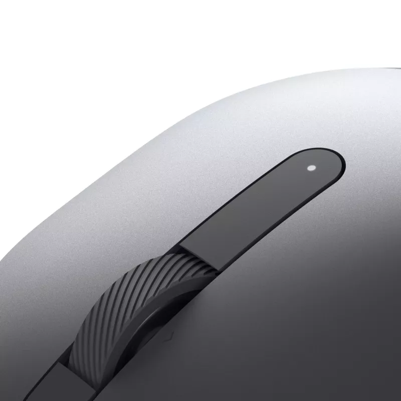 Ratón DELL Pro Plus Compact – MS5120W – Titan Gray, ambidiestro, óptico, RF Wireless + Bluetooth, 1600 dpi, gris, titanio