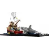 Juguete de construcción LEGO Ideas 21350 Jaws Set — 1497 piezas, 3 minifiguras, barco y tiburón icónico, recomendado a partir de 18 años