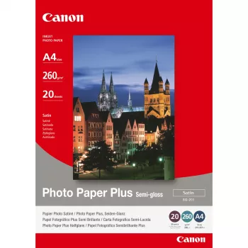 Canon SG-201 Papel fotográfico Semi-Gloss Plus A4 – 20 hojas