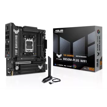 ASUS TUF GAMING B850M-PLUS WIFI AMD B850 Zócalo AM5 micro ATX
