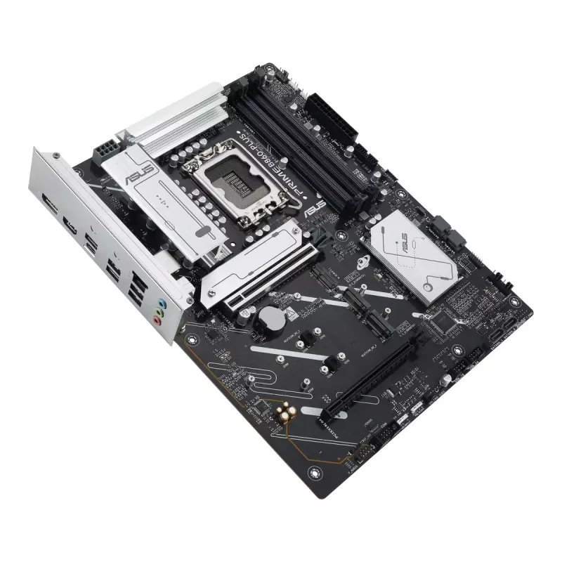 Placa base ASUS PRIME B860-PLUS-CSM ATX Intel B860 LGA 1851 DDR5, 4× DIMM, 256 GB, 2.5 Gb LAN, 3× M.2, USB-C