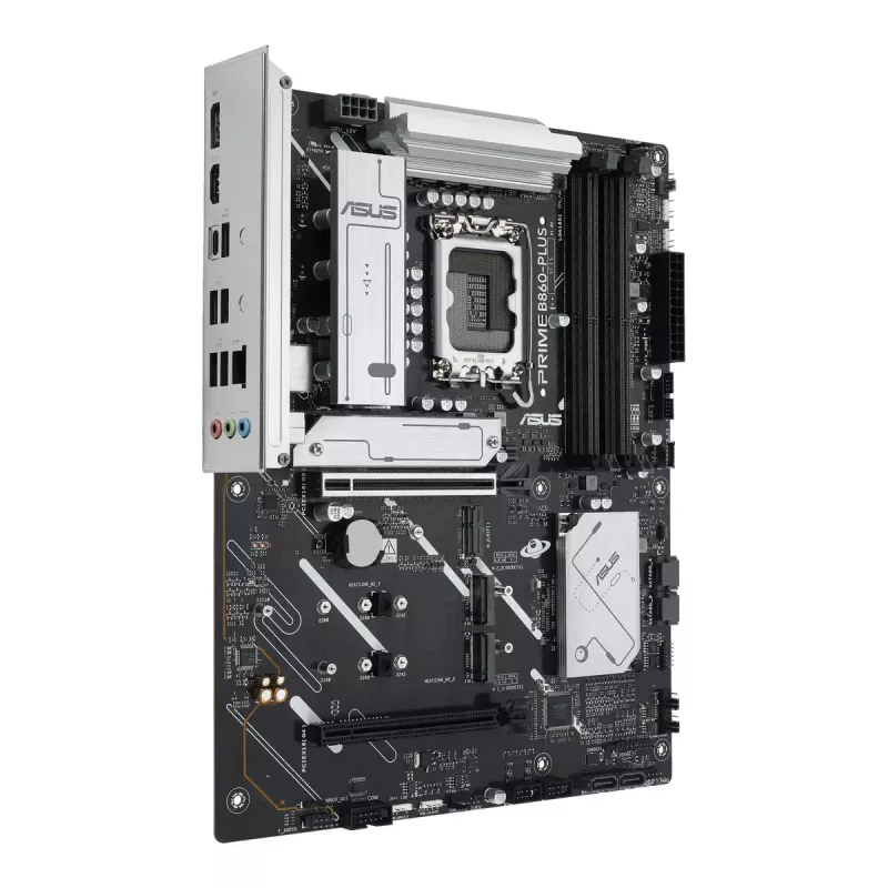 Placa base ASUS PRIME B860-PLUS-CSM ATX Intel B860 LGA 1851 DDR5, 4× DIMM, 256 GB, 2.5 Gb LAN, 3× M.2, USB-C
