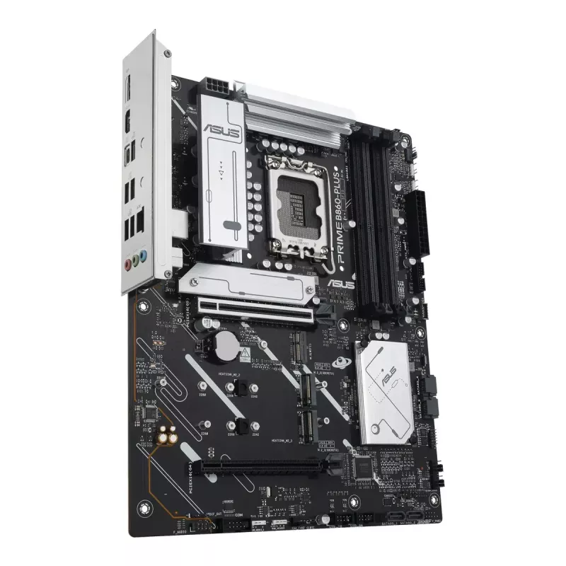 Placa base ASUS PRIME B860-PLUS-CSM ATX Intel B860 LGA 1851 DDR5, 4× DIMM, 256 GB, 2.5 Gb LAN, 3× M.2, USB-C