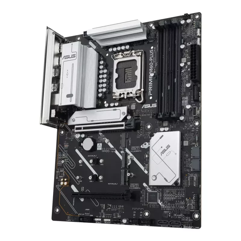 Placa base ASUS PRIME B860-PLUS-CSM ATX Intel B860 LGA 1851 DDR5, 4× DIMM, 256 GB, 2.5 Gb LAN, 3× M.2, USB-C