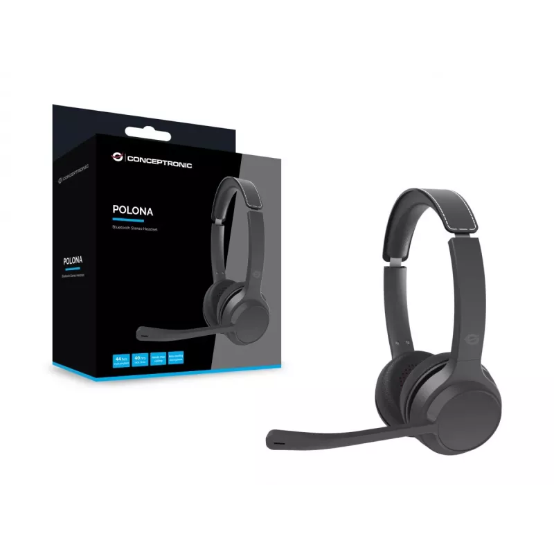 Conceptronic POLONA04B Auriculares estéreo Bluetooth