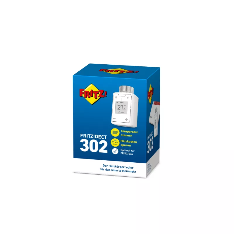 FRITZ!DECT 302 AVM Blanco Termostato inteligente Controles