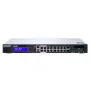 QNAP QGD-1600P Managed Gigabit Ethernet (10/100/1000) Power over Ethernet (PoE) 1U Negro, Gris
