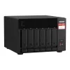 QNAP TS-673A-SW5T Servidor NAS/almacenamiento Torre Ryzen Embedded V1500B 8 GB DDR4 0 TB QNAP QTS Negro
