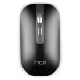 Inca IWM-531RA ratón inalámbrico y Bluetooth, 1600 DPI, botón 4D, silencioso, antracita