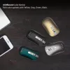 Inca IWM-531RA ratón inalámbrico y Bluetooth, 1600 DPI, botón 4D, silencioso, antracita