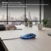 Inca IWM-531RA ratón inalámbrico y Bluetooth, 1600 DPI, botón 4D, silencioso, antracita