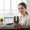 Inca IWM-531RA ratón inalámbrico y Bluetooth, 1600 DPI, botón 4D, silencioso, antracita
