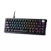 Teclado gaming XPG SORCERER MINI, con cable, USB, Mecánico, QWERTY, RGB LED, Negro
