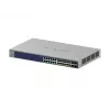 Netgear GS728TXUP-300EUS switch Smart Managed Gigabit PoE++, 24 x 10/100/1000 RJ-45, 4 x 10G SFP+, presupuesto PoE de 420 W, L3 Lite, montaje en rack 1U