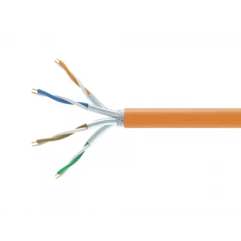 Cable de red Equip 404551 Naranja 305 m Cat7 S/FTP (S-STP)