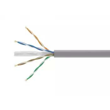 Cable de red Equip 404537, gris, 305 m, Cat6 U/UTP (UTP)