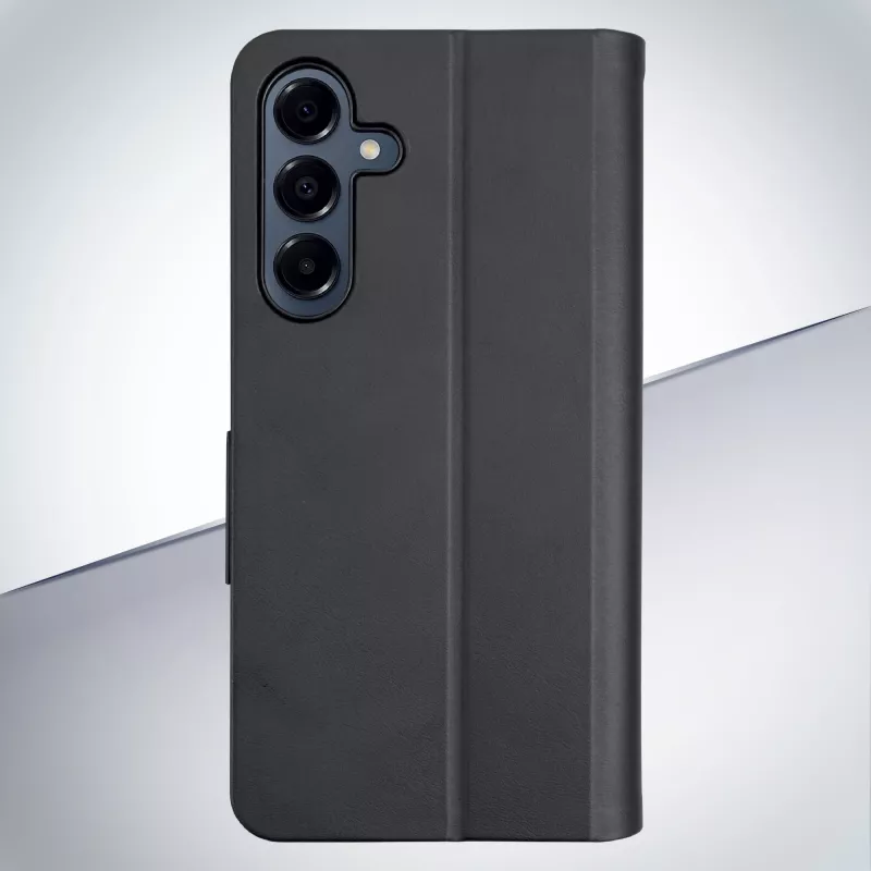 Cellularline Book - Funda tipo libro para Galaxy A16 con compartimento para tarjetas y cierre magnético