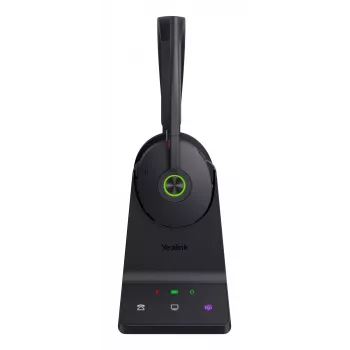 Yealink WH68 auricular, con cable e inalámbrico, 20 - 20000 Hz, llamadas/música, 155 g, auricular, negro