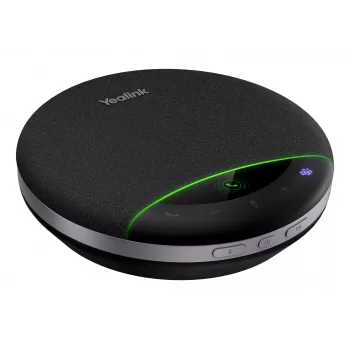 Yealink SP96 altavoz USB-C/A universal negro con cable inalámbrico Bluetooth
