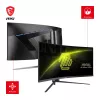 MSI MAG 345CQRDE monitor de ordenador 86,4 cm (34 pulgadas) 3440 x 1440 píxeles UltraWide Dual Quad HD negro