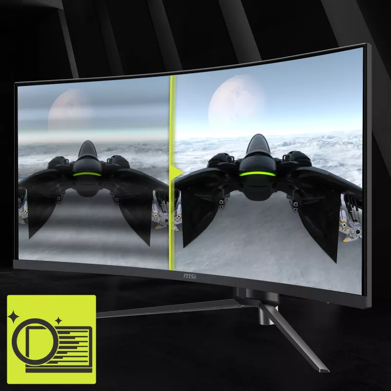 MSI MAG 345CQRDE monitor de ordenador 86,4 cm (34 pulgadas) 3440 x 1440 píxeles UltraWide Dual Quad HD negro