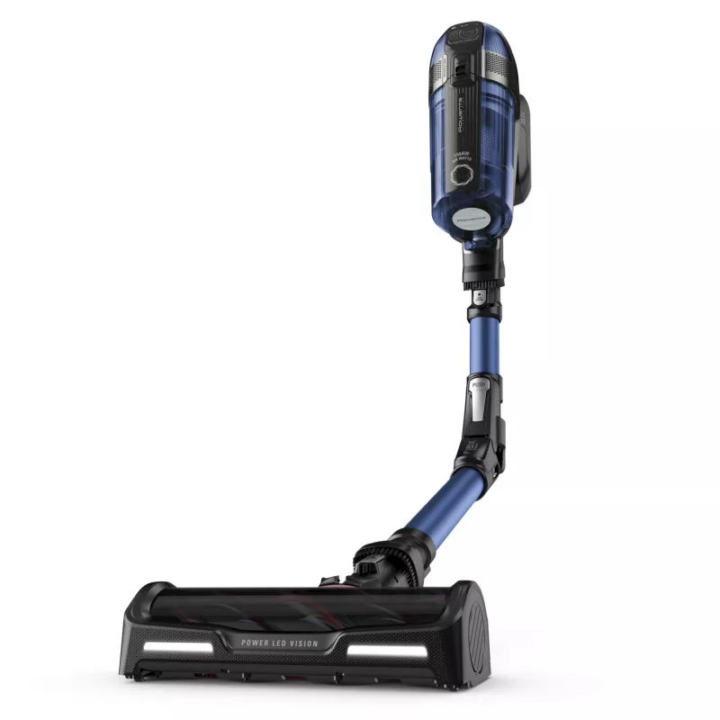Rowenta X-Force Flex 12.60 Aqua RH98C0WO aspirador escoba sin cable 2 en 1, en seco y húmedo, sin bolsa, 320 W, 25,9 V, azul/gris