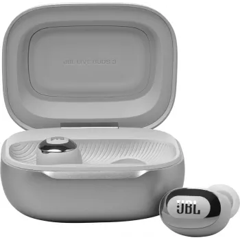 JBL Live Buds 3 auricular inalámbrico in-ear llamadas/música/deporte/día a día Bluetooth plata