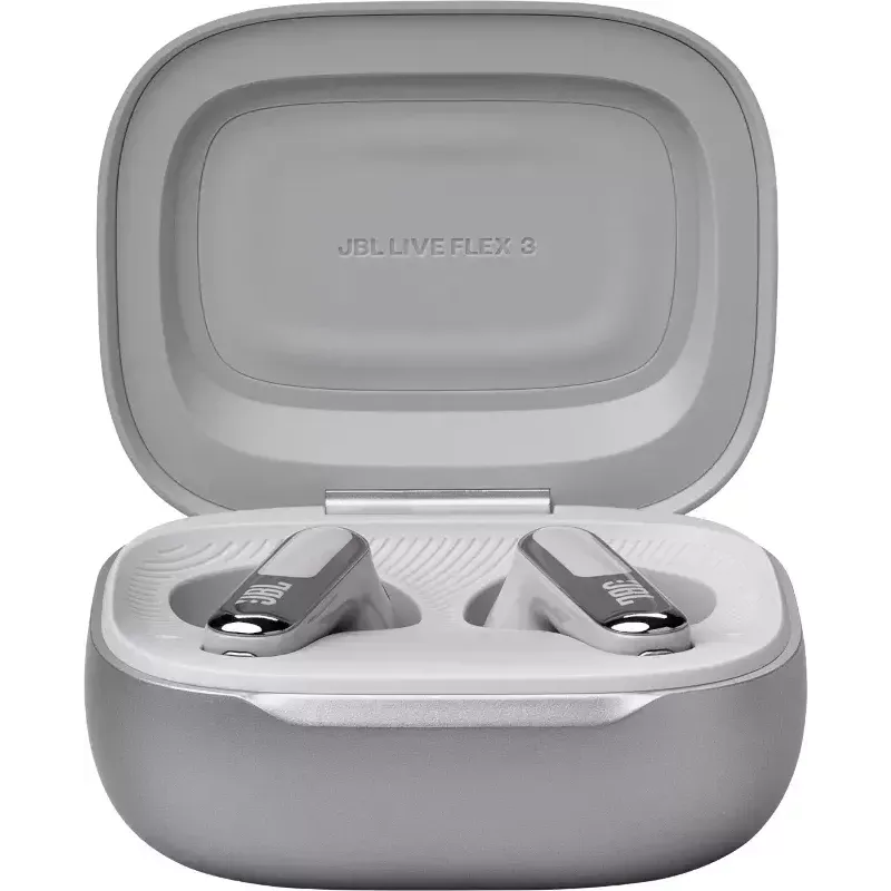 JBL Live Flex 3 auricular inalámbrico in-ear telefonía/música/deporte/día a día plata