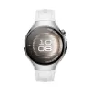 Smartwatch HUAWEI WATCH 5 — carcasa redonda de acero inoxidable de 42 mm, 1,38 pulgadas AMOLED, GPS, Bluetooth, batería de 540 mAh, carcasa beige con correa blanca
