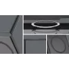 Samsung Spigen Capella funda para Galaxy Z Flip7, Frost Black, GP-FPF766PGBTW