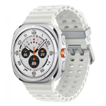 Samsung Galaxy Watch Ultra 3,81 cm (1,5 pulgadas) AMOLED 47 mm digital 480 x 480 píxeles pantalla táctil 4G blanco Wi-Fi GPS (satélite)