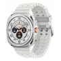Samsung Galaxy Watch Ultra (2025) SM-L705 reloj inteligente LTE, 47 mm, pantalla táctil AMOLED de 3,81 cm (1,5 pulgadas) 480 x 480, 64 GB, Wi-Fi, GPS, blanco titanio