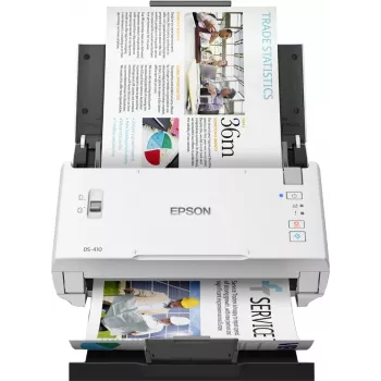 Epson WorkForce DS-410 escáner de alimentación 600 x 600 DPI A4 negro, blanco