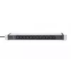 DIGITUS PDU de aluminio 1U para rack 12x C13 16A 230VAC 50/60Hz conector schuko