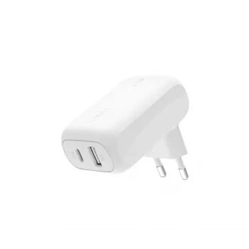 BELKIN Boostcharge 42W-30W USB-C+12W cargador de pared dual blanco