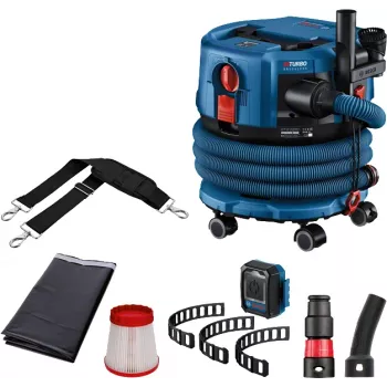 Bosch GAS 18V-12 MC Professional 12 L aspirador cilíndrico en seco y húmedo Combi