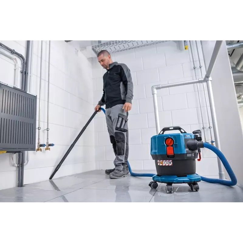 Bosch GAS 18V-12 MC Professional 12 L aspirador cilíndrico en seco y húmedo Combi