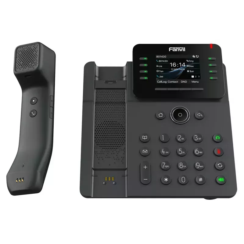 Teléfono IP Fanvil V62 Pro negro
