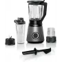Batidora de vaso Bosch Serie 4 MMB6177S 1,5 L batidora de mesa 1200 W negra, plata