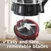 Batidora de vaso Bosch Serie 4 MMB6177S 1,5 L batidora de mesa 1200 W negra, plata